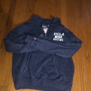 UCLA women’s navy quarter zip in size small!